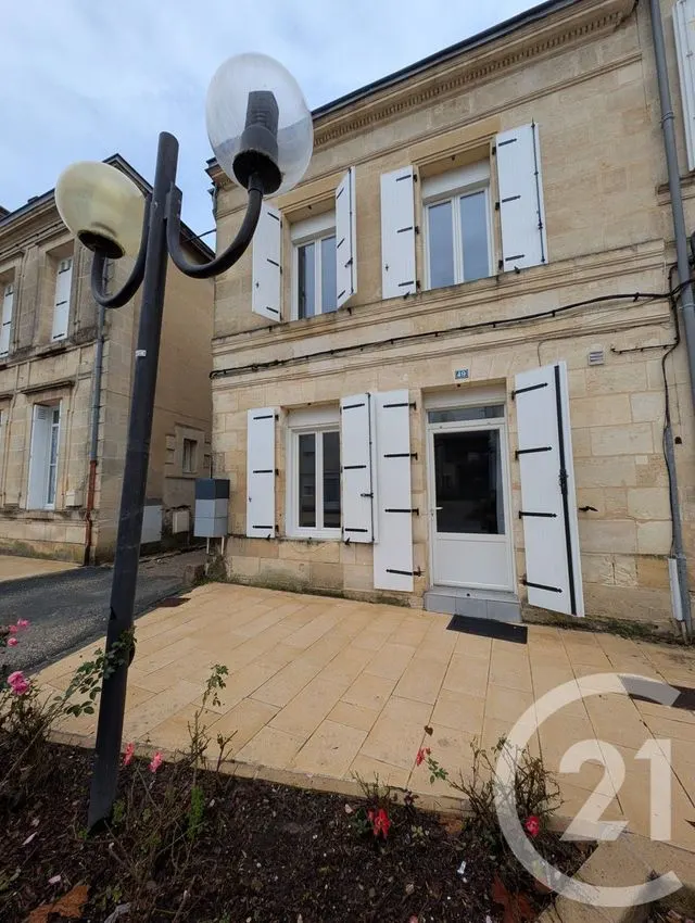 Maison à louer à Lamarque — CENTURY 21 Kadima