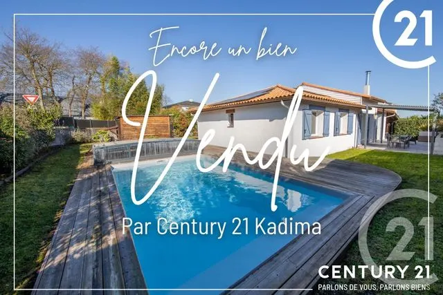 Maison vendue à Saint-Médard-en-Jalles par CENTURY 21 Kadima