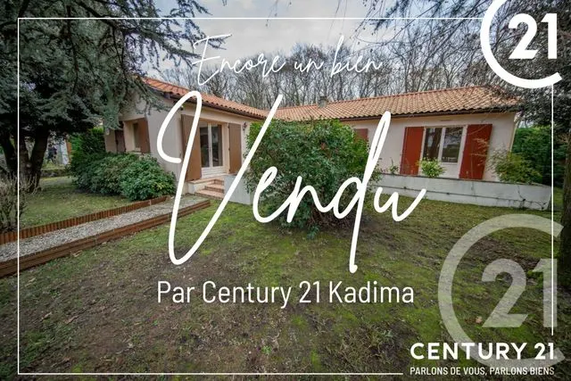 Maison vendue à Saint-Médard-en-Jalles par CENTURY 21 Kadima