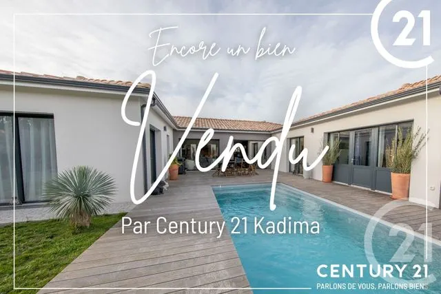 Maison vendue à Saint-Aubin-de-Médoc par CENTURY 21 Kadima